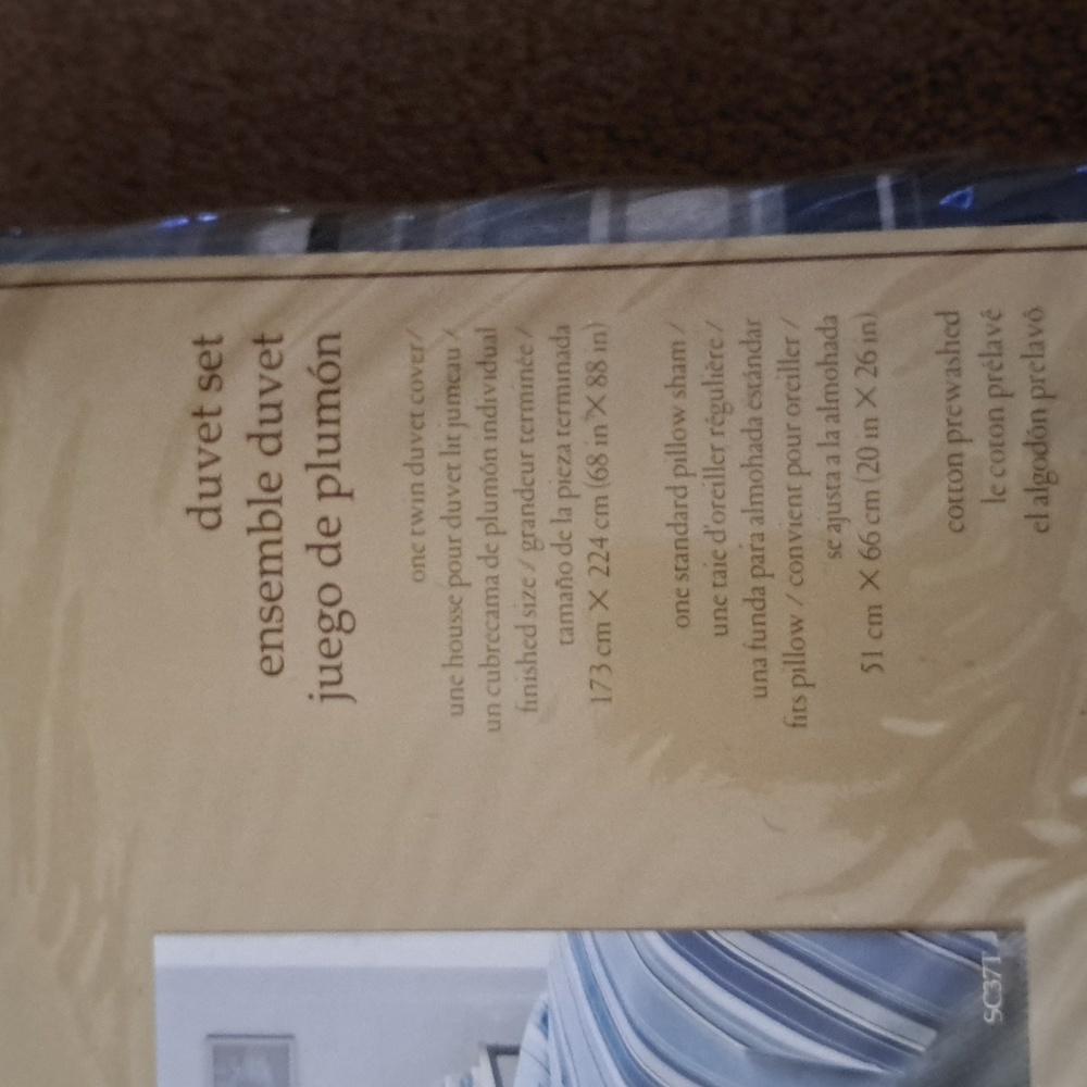 Twin duvet set - Picture 4 of 5